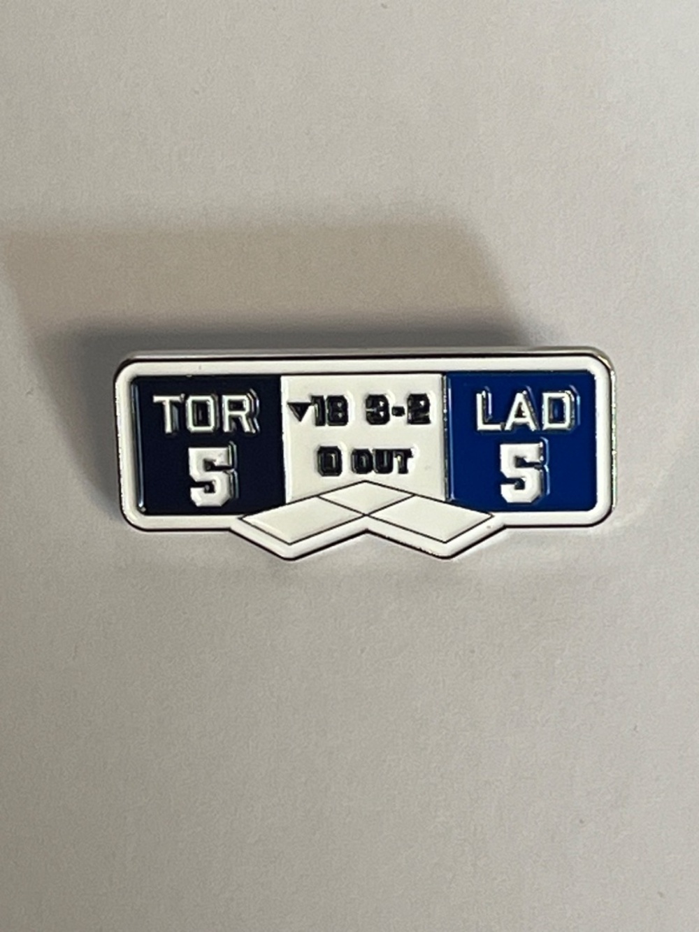 LA Dodgers Blue Jays Game 4 World Series Hat Pin Pins Hats Fitted New Era Hatpin